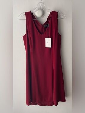THEORY RED DRESS (ANDRISA MARASCHINO NIKINE) - SIZE 8!